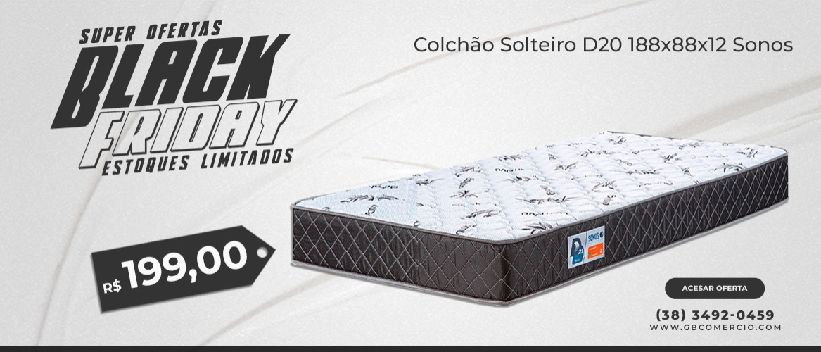 Black Friday - Colchão