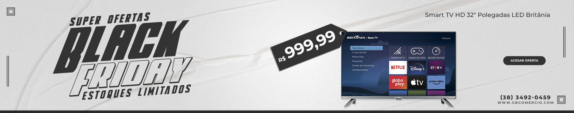 Black Friday - Smart Tv