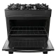 Miniatura 3 do produto Fogão 5 Bocas Preto com Mesa de Vidro Atlas Mônaco Top Glass Bivolt