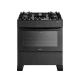 Miniatura 1 do produto Fogão 5 Bocas Preto com Mesa de Vidro Atlas Mônaco Top Glass Bivolt