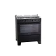 Miniatura 2 do produto Fogão 5 Bocas Preto com Mesa Inox Atlas Mônaco Plus Bivolt