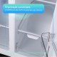 Miniatura 8 do produto Geladeira Refrigerador HQ Side By Side Frost Free 460L 127v Cinza