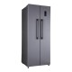 Miniatura 1 do produto Geladeira Refrigerador HQ Side By Side Frost Free 460L 127v Cinza