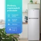 Miniatura 4 do produto Geladeira Refrigerador HQ Duplex Frost Free 360L 127v Branca