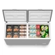 Miniatura 3 do produto Freezer Horizontal Inverter Metalfrio 543 Litros Dupla Ação Tech Tampa Cega -22°C a 8°C DA550IF Bivolt