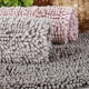 Miniatura 3 do produto Tapete passadeira chenille 45cm x 100cm andiderrapante felpa alta sortido - Bene Casa