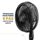 Miniatura 4 do produto Ventilador de Coluna Maxx Force Turbo 160W 110v BVT450 Britânia