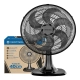 Miniatura 1 do produto Ventilador De Mesa Oscilante 40 cm 6 Pás Turbo Preto 110v Ventisol