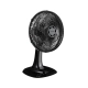 Miniatura 2 do produto Ventilador De Mesa Oscilante 40 cm 6 Pás Turbo Preto 110v Ventisol