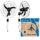 Miniatura 4 do produto Ventilador Osc Parede 60cm Preto 110v Ventisol