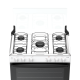 Miniatura 3 do produto Fogão 5 Bocas Branco com Mesa Inox Mônaco Plus Bivolt - Atlas