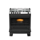 Miniatura 5 do produto Fogão 5 Bocas Preto com Mesa Inox Mônaco Top Bivolt - Atlas