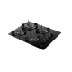 Miniatura 2 do produto Cooktop 4 Bocas Preto com Mesa de Vidro e Tripla Chama Supreme Bivolt - Dako