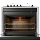 Miniatura 5 do produto Fogão 5 Bocas Preto com Mesa Inox e Grill Magister Bivolt - Dako