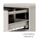 Miniatura 4 do produto Arquivo de Aço 4 gavetas 133x47x71CM #24