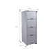 Miniatura 2 do produto Arquivo de Aço 4 gavetas 133x47x71CM #24
