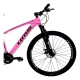 Miniatura 2 do produto Bicicleta 21v Aluminio Aro 29 Disco Mecânico Cor Rosa/pto Tam. 15,5 - Cairu