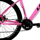 Miniatura 3 do produto Bicicleta 21v Aluminio Aro 29 Disco Mecânico Cor Rosa/pto Tam. 15,5 - Cairu