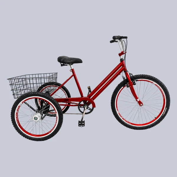 Bicicleta Cairu aro 26 Triciculo de Luxe