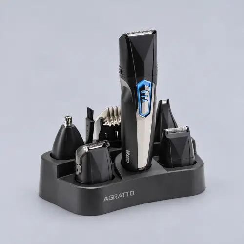 Aparador de Pelos Vizzo 6 em 1 Preto Bivolt