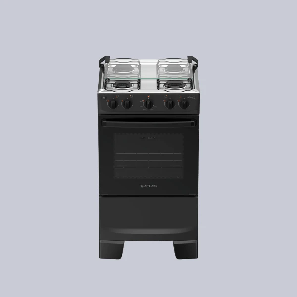 Fogão 4 Bocas com Mesa Inox Atlas Mônaco Plus