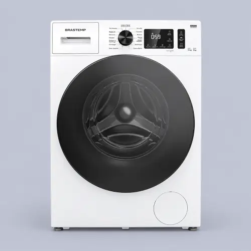 Lava e Seca 11kg/6kg Inverter Água Quente 127V Branca