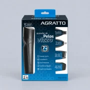 Aparador de Pelos Vizzo 6 em 1 Preto Bivolt - imagem 2