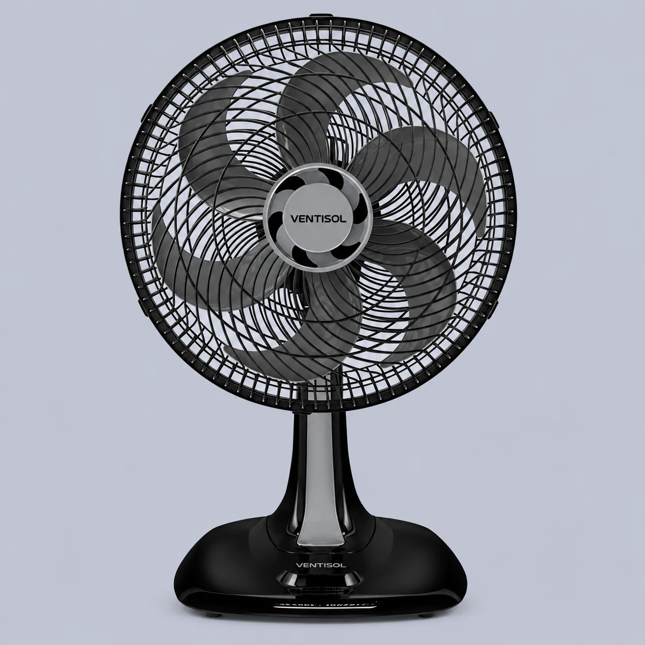 Ventilador de Mesa Ventisol Turbo 6 Premium 30cm 52W 127V Preto